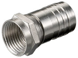 Crimp-F-Plug Connector 8.0 Mm - Copper-Nickel