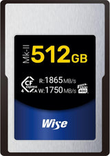 Wise Cfexpress 4.0 Type A Mk-Ii 512gb             Wi-Cfx4-A512m2