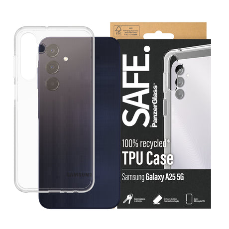 EAN 5711724956836 - PanzerGlass SAFE. by ® TPU Case Samsung Galaxy A25 5G | Transparent funda para teléfono móvil Transparent imagen 2
