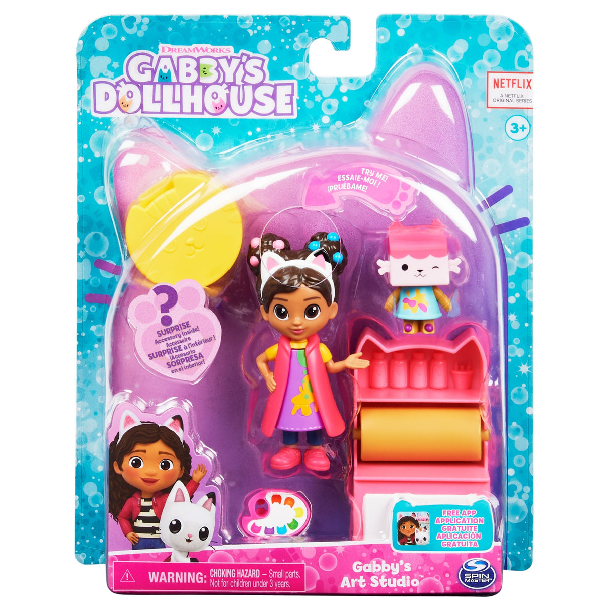 Figura De Juguete Spin Master Gabby'S Dollhouse Cat-Tivity Set  6060476