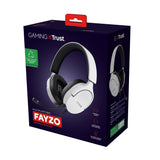 Auriculares Gaming Con Micrófono Trust Gaming Gxt 489 Fayzo Jack 3.5 Blancos
