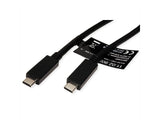 Roline Usb 3.2 Gen 2 Cable C-C St St 10gbit S Emark 100w Schwarz 0.5m
