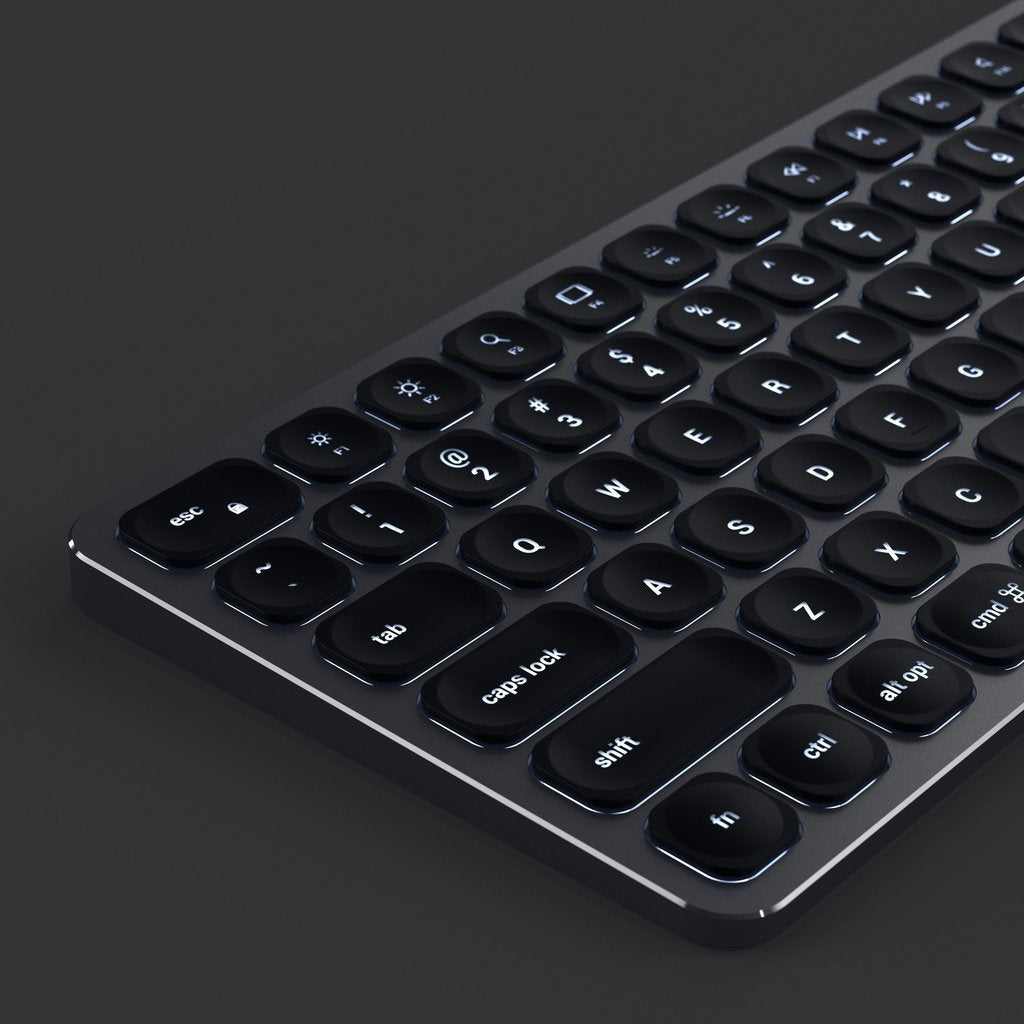 EAN 879961008673 - Satechi ST-ACBKM-DE teclado Hogar Bluetooth QWERTZ Alemán Negro, Gris imagen 4