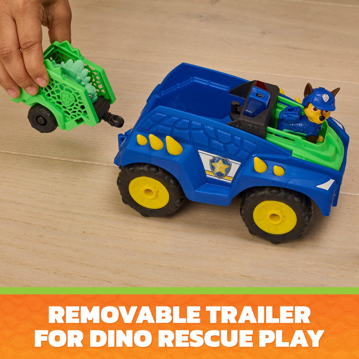 Spinmaster Paw Patrol: Der Dino Film - Chase' Ferngesteuertes Dino Rettungs-Fahrzeug 6076166