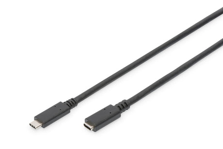 EAN 4016032455301 - Digitus AK-300210-015-S cable USB USB 2.0 1,5 m USB C 0,48 Gbit/s Negro imagen 1