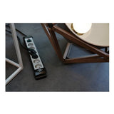 Brennenstuhl Premium-Line 6 Vías Negro / Gris Claro, 3m