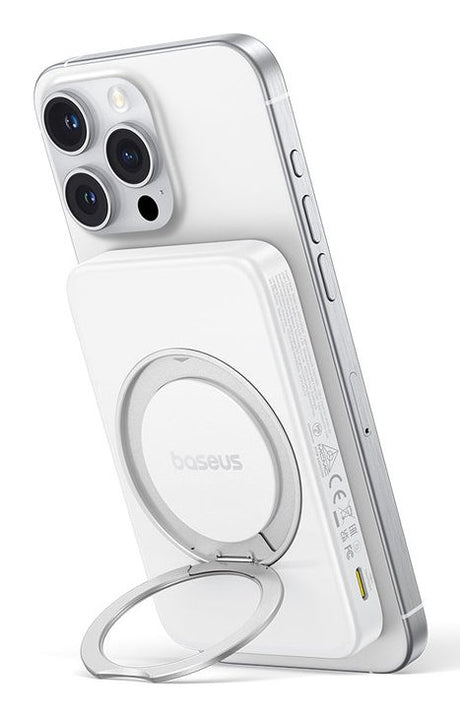 EAN 6932172677626 - Baseus PicoGo 5000 mAh Cargador inalámbrico Blanco imagen 2