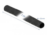 Schrumpfschlauch X-Muster Rutschfest 1 M X 20 Mm Schwarz