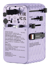EAN 23942301882 - Verbatim Charge 'n' Travel 70W Universal Púrpura Corriente alterna Carga rápida Interior imagen 5