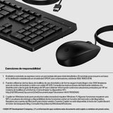 EAN 0198701790938 - HP 225 Wired Mouse and Keyboard Combo G2 teclado Ratón incluido Oficina USB Negro imagen 3