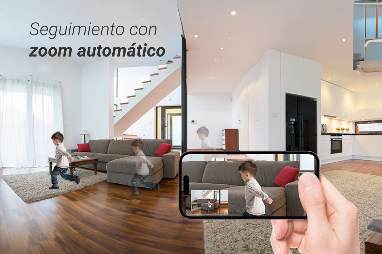 EAN 6941545641645 - EZVIZ H6c G1 4K Esférico Cámara de seguridad IP Interior 3840 x 2160 Pixeles Techo/Pared/Escritorio imagen 14