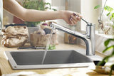 Hansgrohe Zesis M33 Cocina Monomando.Mix.150 2jet Pull-O Spray