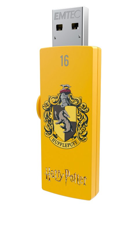 Emtec Usb-Mick 16 Gb M730 Usb 2.0 Harry Potter Hufflepuff