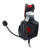 EAN 5901986045489 - Savio SAVGH-FORGE auricular y casco Auriculares Alámbrico gancho de oreja Juego Negro, Rojo imagen 7