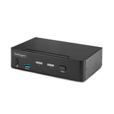 EAN 0065030894906 - StarTech.com D86A2-2-PORT-8K-KVM interruptor KVM Negro imagen 1