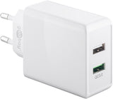 Goobay 44957, Cargador Blanco