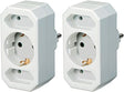 EAN 4007123115822 - Brennenstuhl BRENN-1508050 adaptador de enchufe eléctrico Tipo C (Europlug) Blanco imagen 1