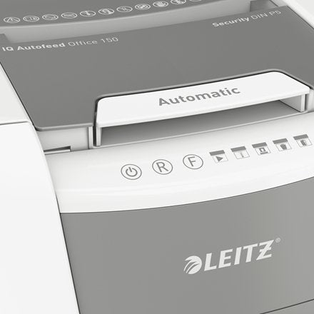 EAN 4002432124114 - Leitz 80140000 triturador de papel Microcorte 55 dB 22 cm Gris, Blanco imagen 4