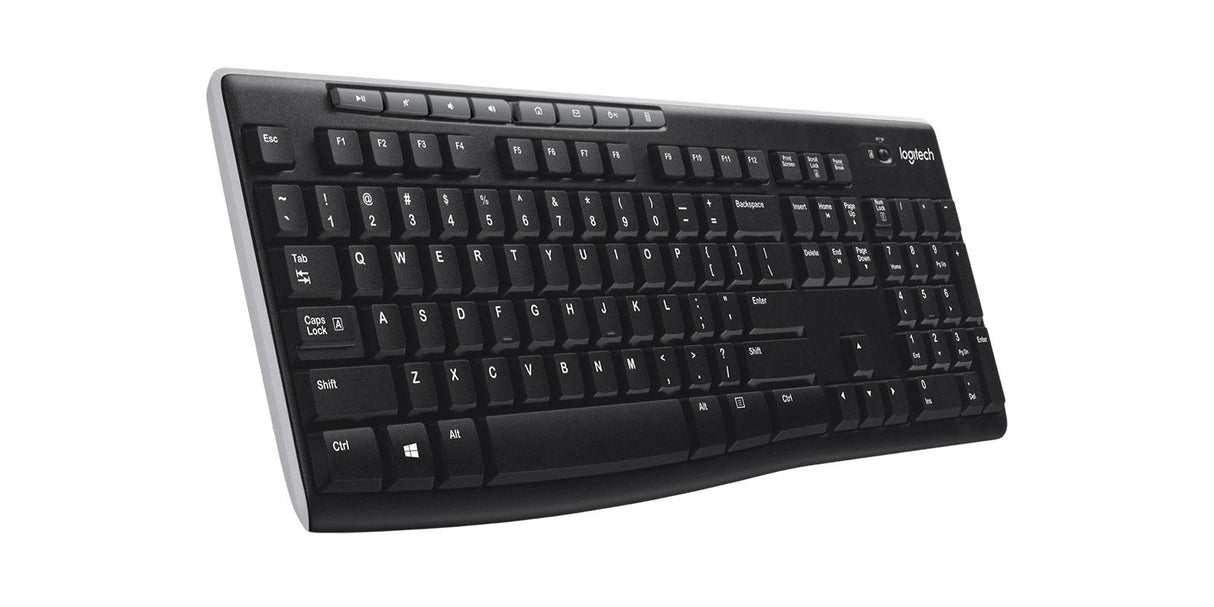 EAN 5099206032842 - Logitech 920-003738 teclado Hogar RF inalámbrico QWERTY Internacional de EE.UU. Negro imagen 1