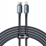 Kabel Usb-C Do Lightning Baseus Crystal Shine, 20w, Pd, 2m Negro