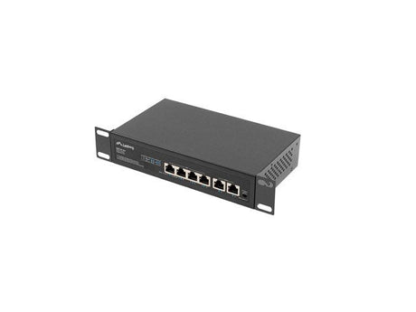 EAN 5901969428797 - Lanberg RSFE-4P-2FE-60 switch No administrado Fast Ethernet (10/100) Energía sobre Ethernet (PoE) 1U Negr imagen 3