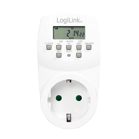 EAN 4052792052374 - LogiLink ET0007 contador eléctrico Blanco Programador eléctrico diario/semanal imagen 1