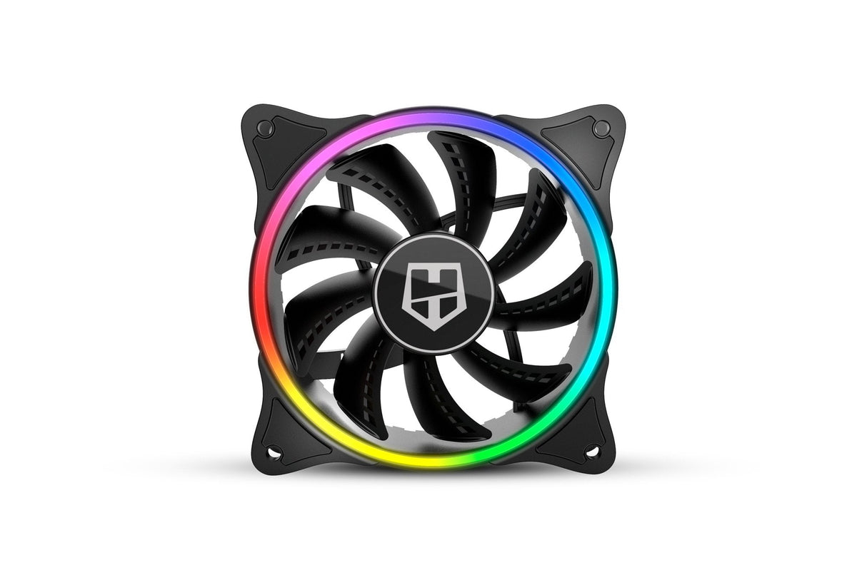 Ventilador Caja Nox Hummer X-Fan Argb Halo Ring Fan