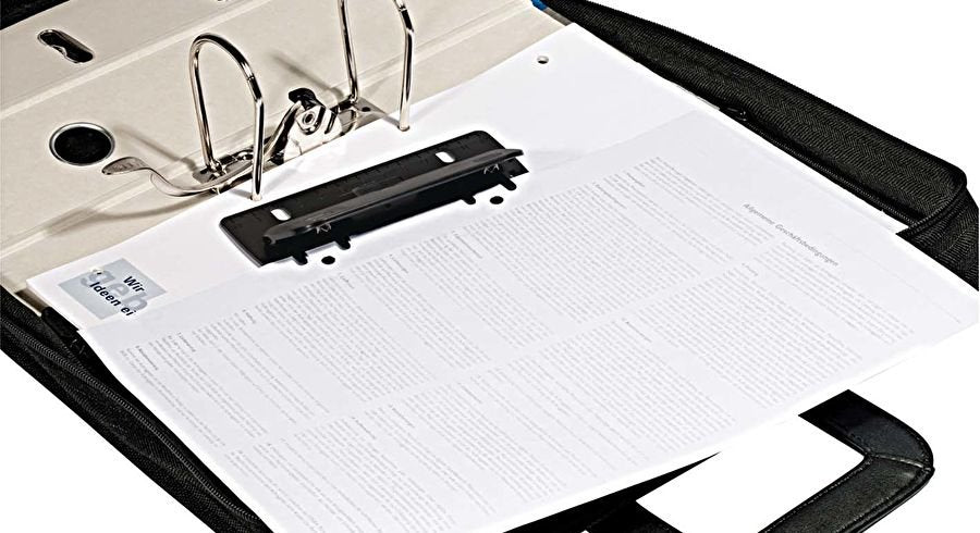 Wedo 67 801 Perforador De Papel Negro