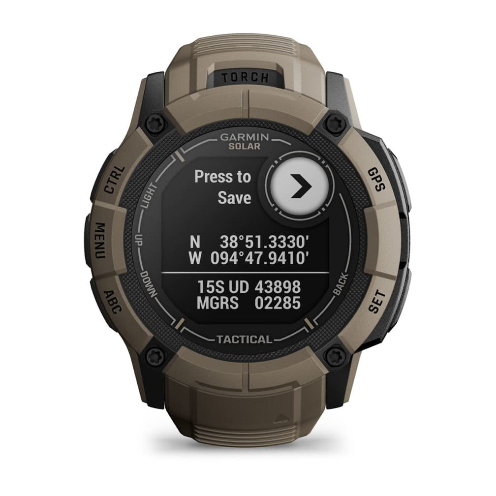 Garmin Instinct 2x Solar Tactical Edition 2,79 Cm (1.1") Mip 50 Mm Verde Gps (Satélite)