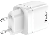 EAN 5705730441523 - Sandberg 441-52 cargador de dispositivo móvil Universal Blanco Corriente alterna Carga rápida Interior imagen 2