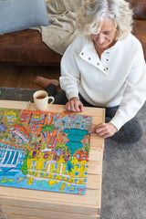 Jumbo Puzzle Anton Pieck, Barcos Por El Canal