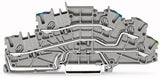 Wago 2003-6646 Installationsetagen- Abrazadera,N L Pe,Push-In Cage Clamp ,Gris
