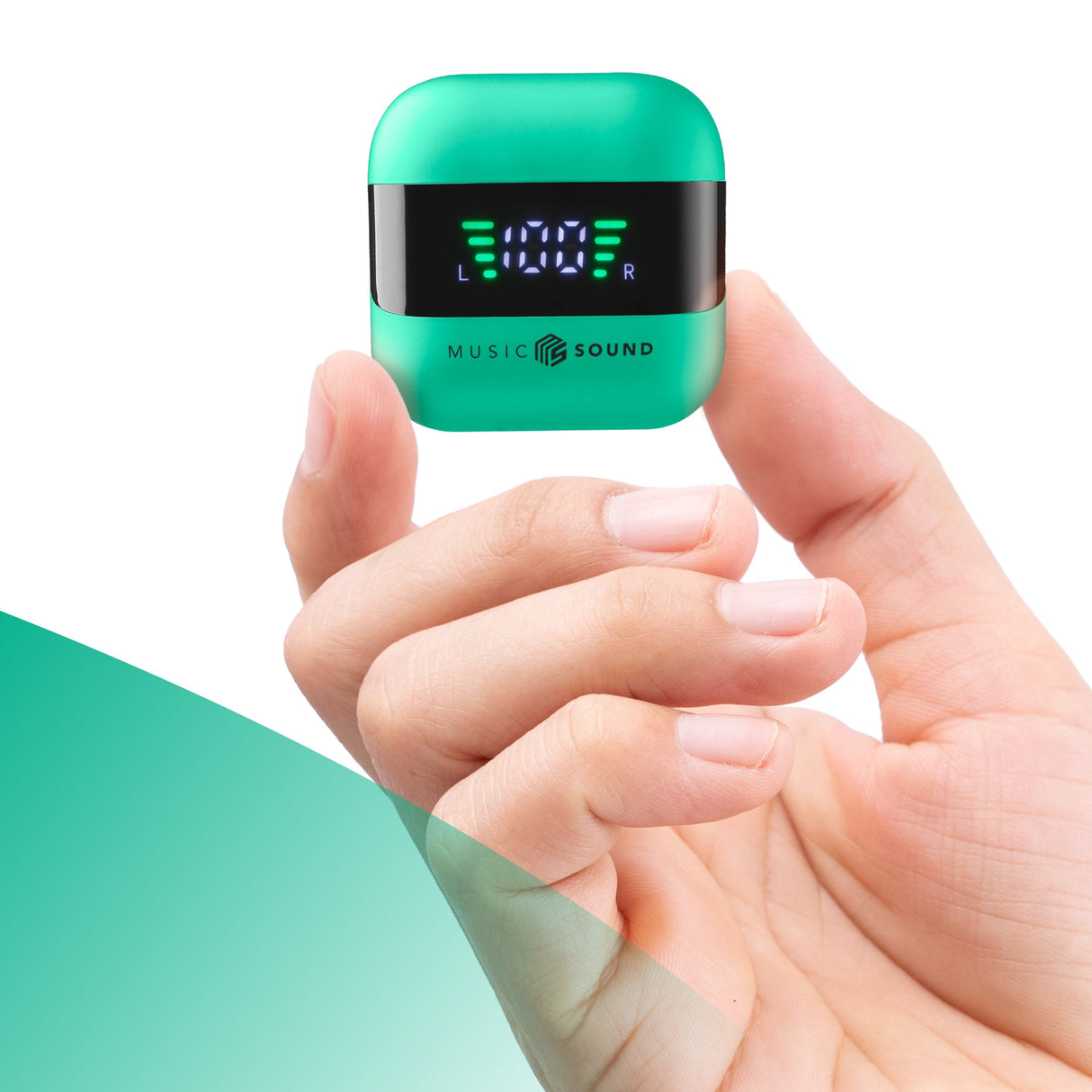 Auriculares Music Sound 8018080488641 Llamadas/Música Bluetooth Verde