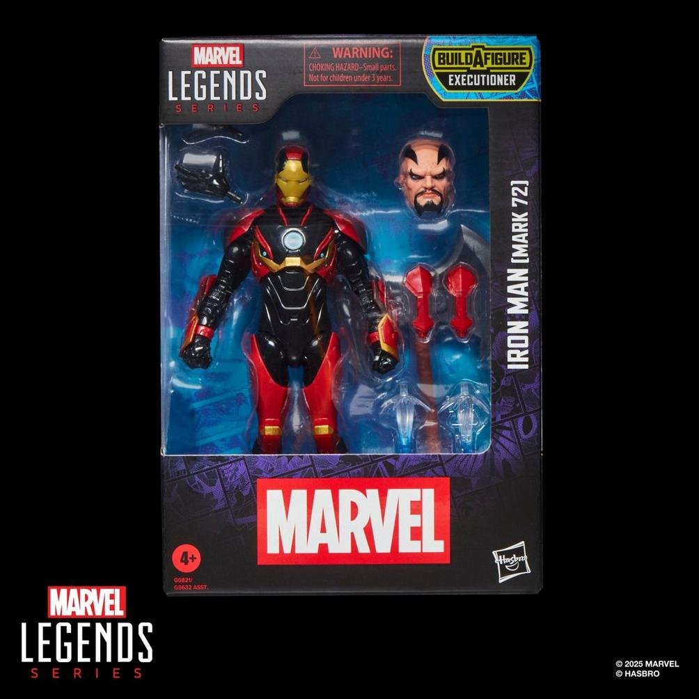 Figura Iron Man Mark 72 Marvel Legends Series 15cm