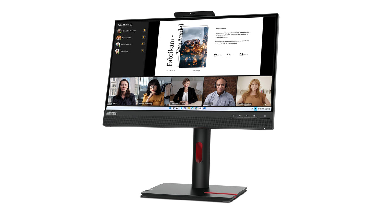 EAN 0196804375465 - Lenovo ThinkCentre Tiny-In-One 22 Gen 5 LED display 54,6 cm (21.5") 1920 x 1080 Pixeles Full HD Negro imagen 5