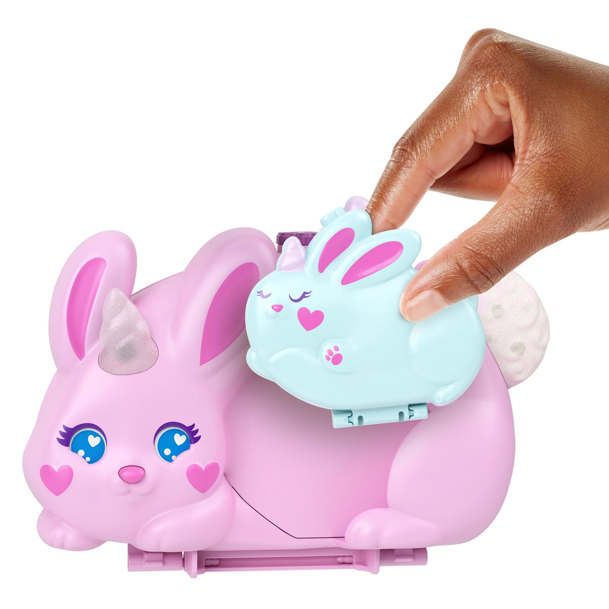 Figurki Polly Pocket Kompaktowa Torebka Króliczki Basniowe Królestwo