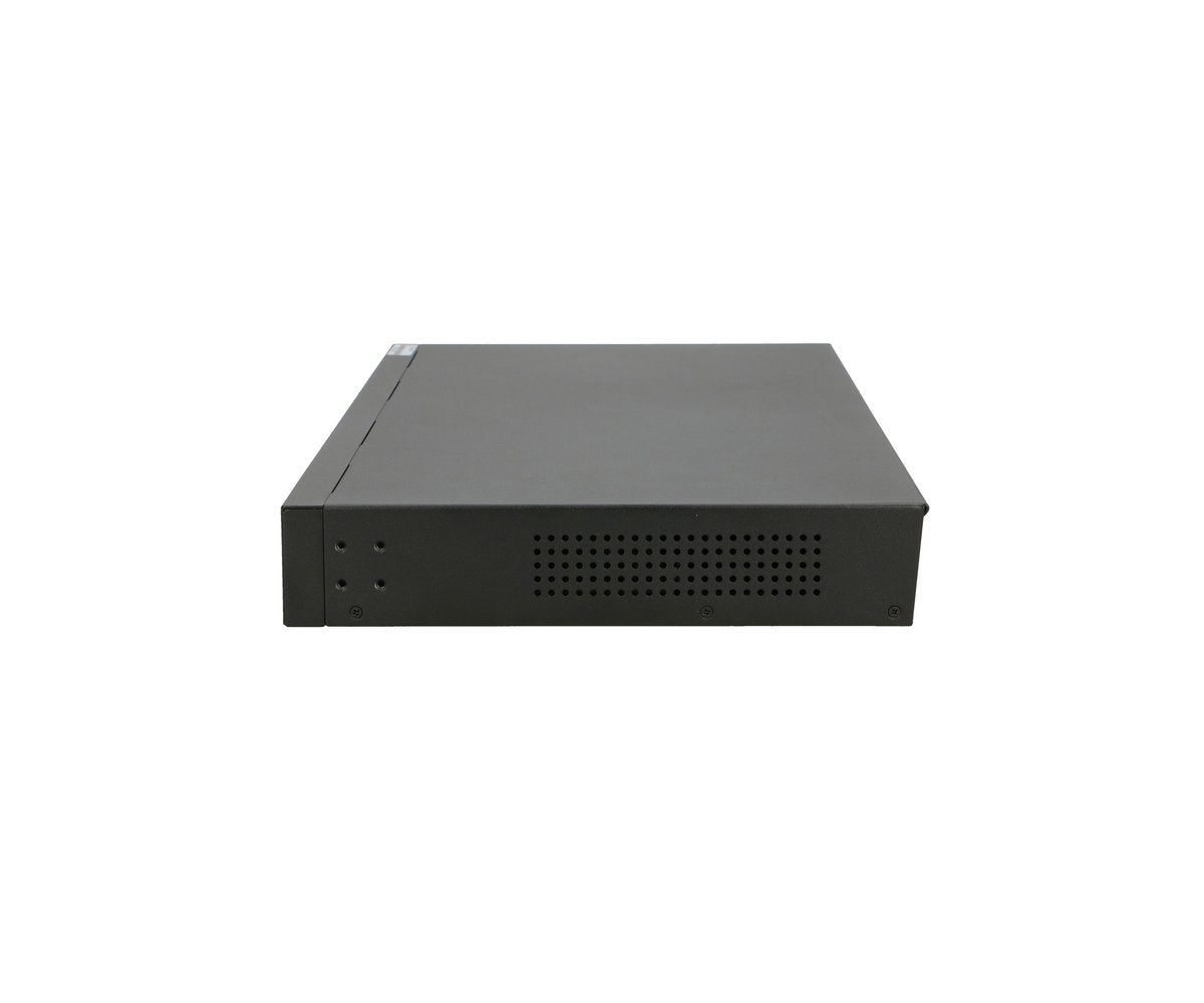 Extralink Ex.3807 Switch Gestionado L2 Gigabit Ethernet (10/100/1000) Energía Sobre Ethernet (Poe) 1u Negro, Gris