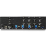 EAN 0065030840095 - StarTech.com SV431DHD4KU interruptor KVM Montaje en rack Negro imagen 4