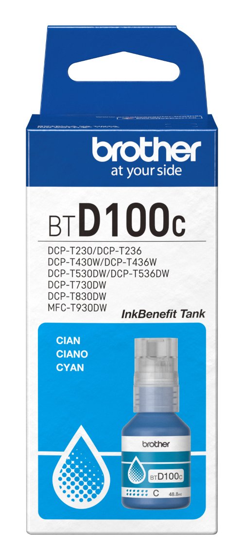 EAN 4977766836975 - Brother BTD100C recambio de tinta para impresora Original imagen 1