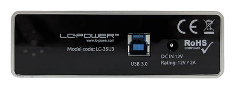 EAN 4260070123344 - LC-Power LC-35U3 caja para disco duro externo Negro 3.5" imagen 2