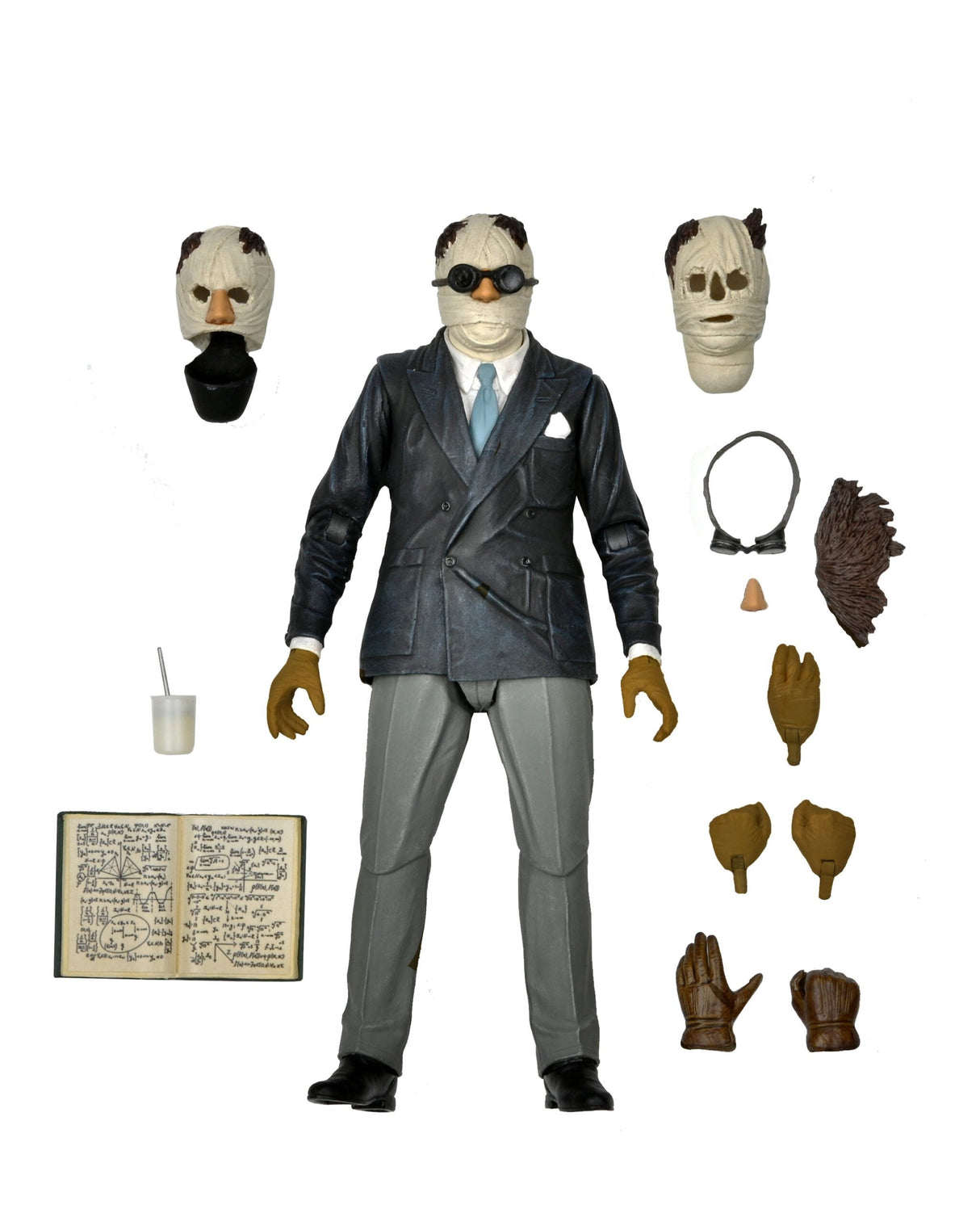 Figura Neca Universal Monster Scale Action Ultimate Invisible Man