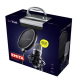 Trust Gxt 252 Emita Micrófono Cardiode Para Streaming/Estudio