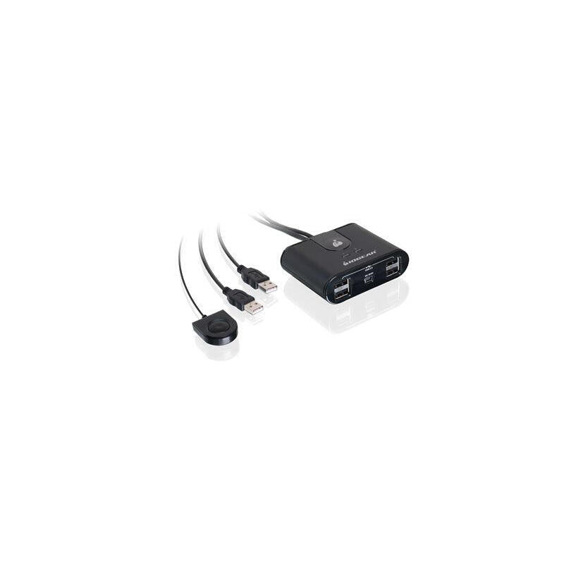 2x4 Usb 2.0 Peripheral Sharing Switch 2 Computers