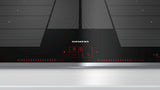 Placa Vitrocerámica Siemens Ex845lyc1e Hobs Negro, Acero Inoxidable Integrado Cerámico 4 Zona(S)