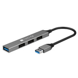 Usb-A 3.2 Hub With 4 Slim  Usb-A Ports In Metal