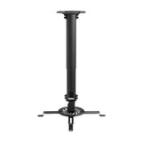 Aisens Soporte Universal Giratorio - Inclinable Y Extensible De Techo Para Proyector - Hasta 13.5kg - Negro