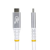 Startech.Com Cable Usb Usb-C (M) A Usb-C (M) Usb4 / Thunderbolt / Displayport 2.1 151.33 Cm Admite 4k120hz Admite 8k60hz Rango De Potencia Ampliado (Epr) Admite Suministro De Carga 3 1 Blanco