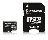 Transcend Tarjeta Micro Sd 32gb Clase 10 Sdhc Uhs-I Con Adaptador A Sd