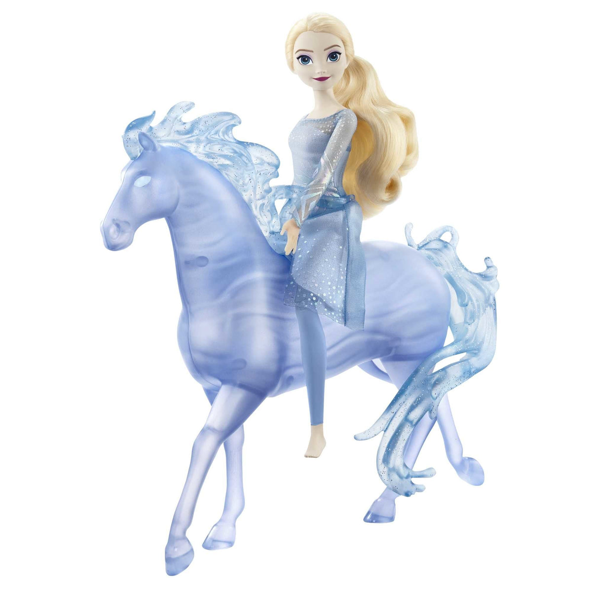 Muñeca Mattel Disney Frozen Elsa Y Nokk Hlw58