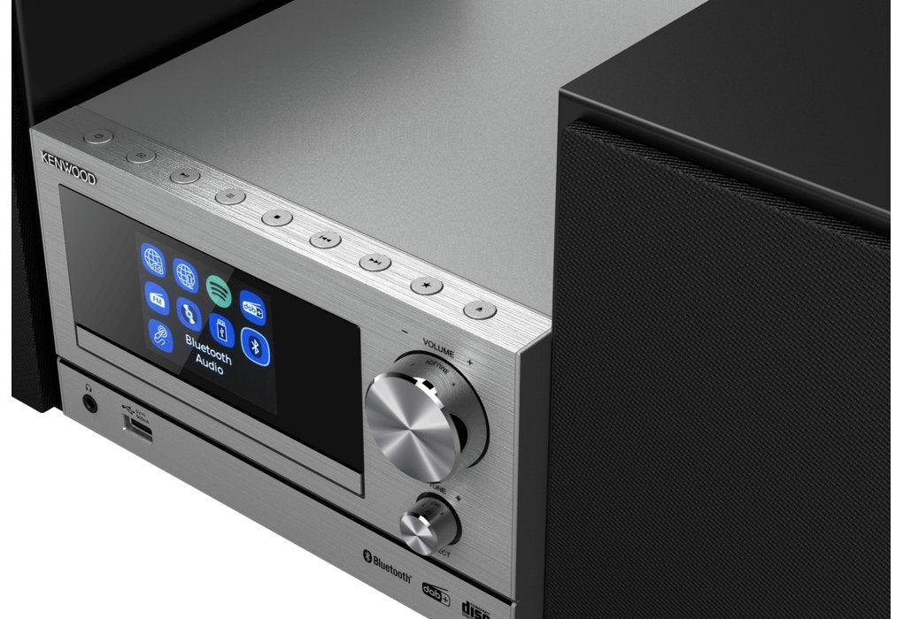 Kenwood M-7000s Smart Micro Hifi-Symem Mit Dab+, Wifi, Internetradio Plata